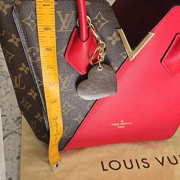 Louis Vuitton Kimono Red and Brown Monogram  Bag with Dust Bag - Picture 16 of 17